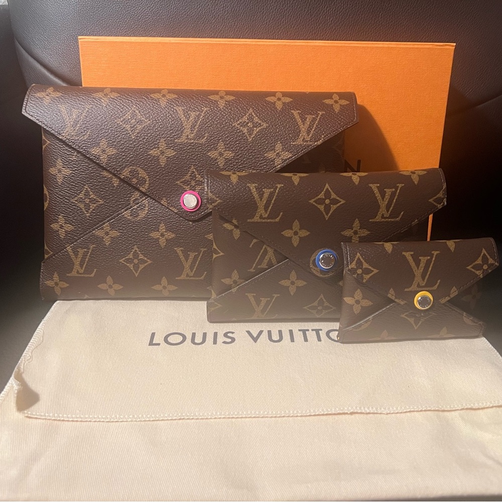 Limited Edition Authentic LV Kirigami Pochette Full Set